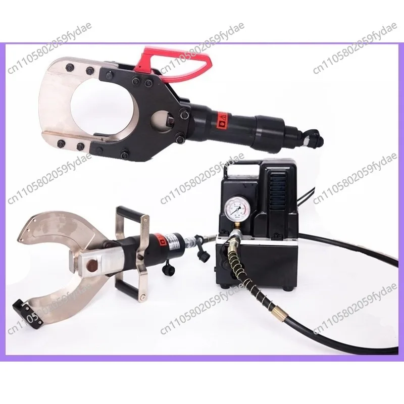 Portable Electric Hydraulic Cable Cutter Hydraulic Wire Cutting Pliers High-Pressure Open-End P-120C