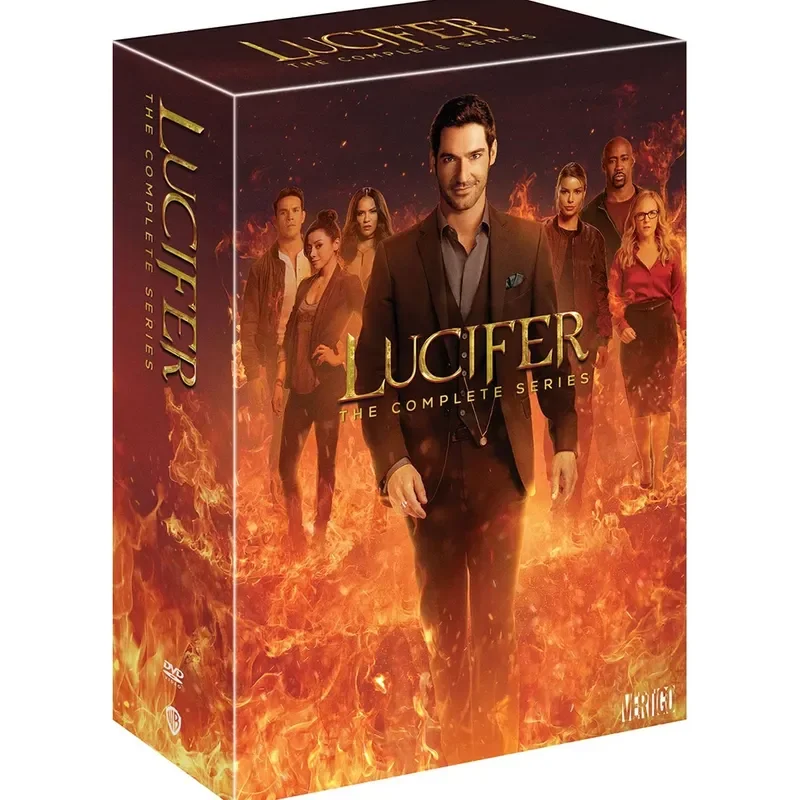 Lucifer Seasons 1 to 6 Complete Collection 20 DVDs Original English Version