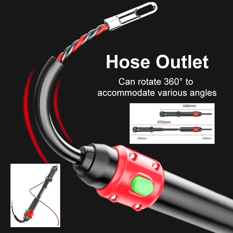 Electrician Threading Aid Manual Conduit Wiring Tool Single-Person Thread Puller Wall Pipe Assist Handheld Conduit Puller