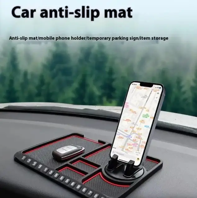 

1PC Mobile Phone Car Holder Suction Cup Type Automotive Supplies Instrument Panel Car Interior Fixed Navigation New Support