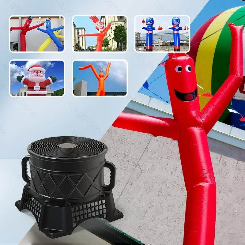 Soplador de aire de 46 cm para inflables publicitarios, columnas de hombre danzante, y modelos inflables de hombre que baila en el aire.