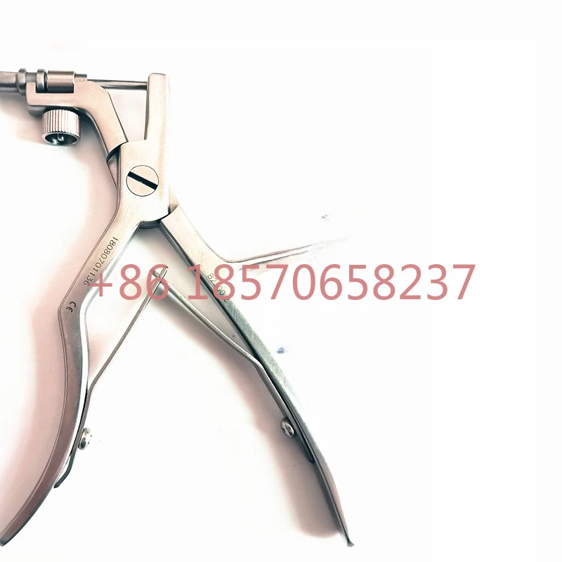 ENT endoscope Muti-functional rongeur 60 degree 3.5mm Rotatable surgical instrument