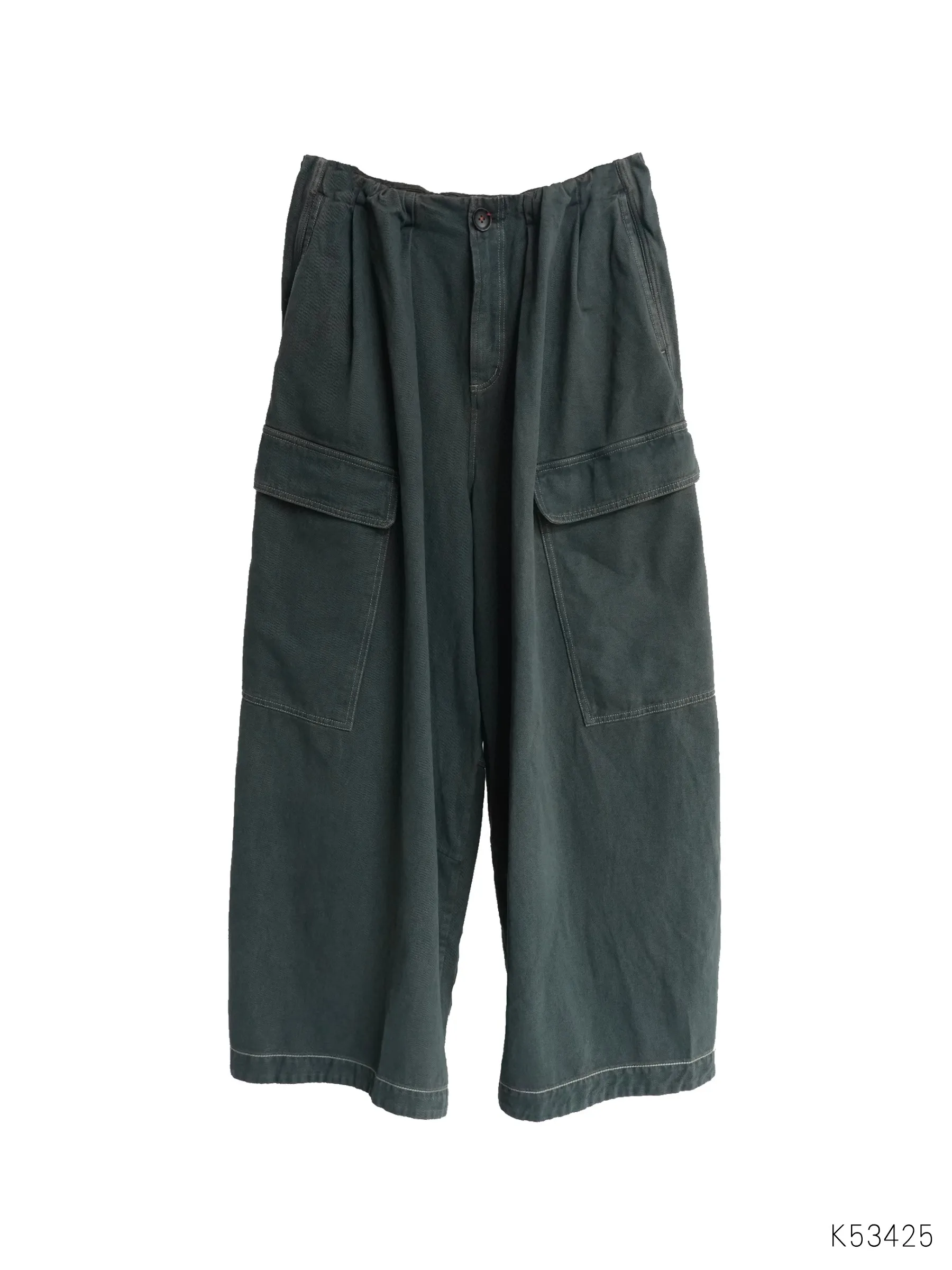 

Vintage Wide Leg Workwear Jeans Cotton Ladies Straight Cut No Stretch l Waist Button Fly Autumn Season Faion