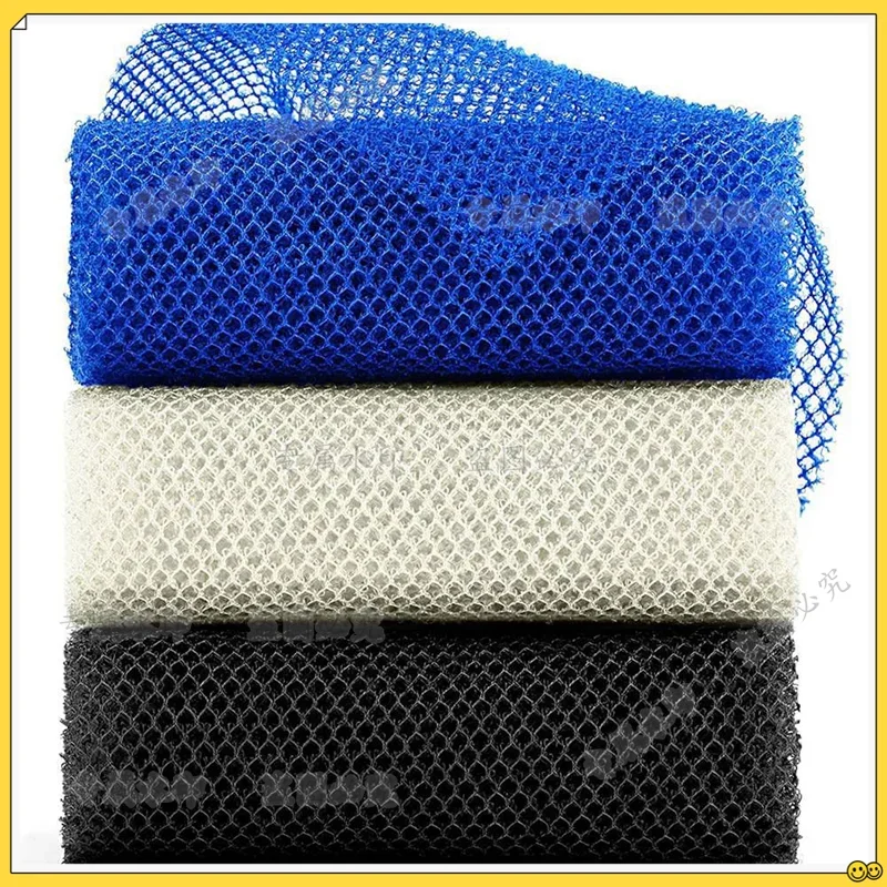 3 Pieces Bath Sponge African Net Long Net Bath Sponge Exfoliating Shower Body Scrubber Back Scrubber Skin Smoother