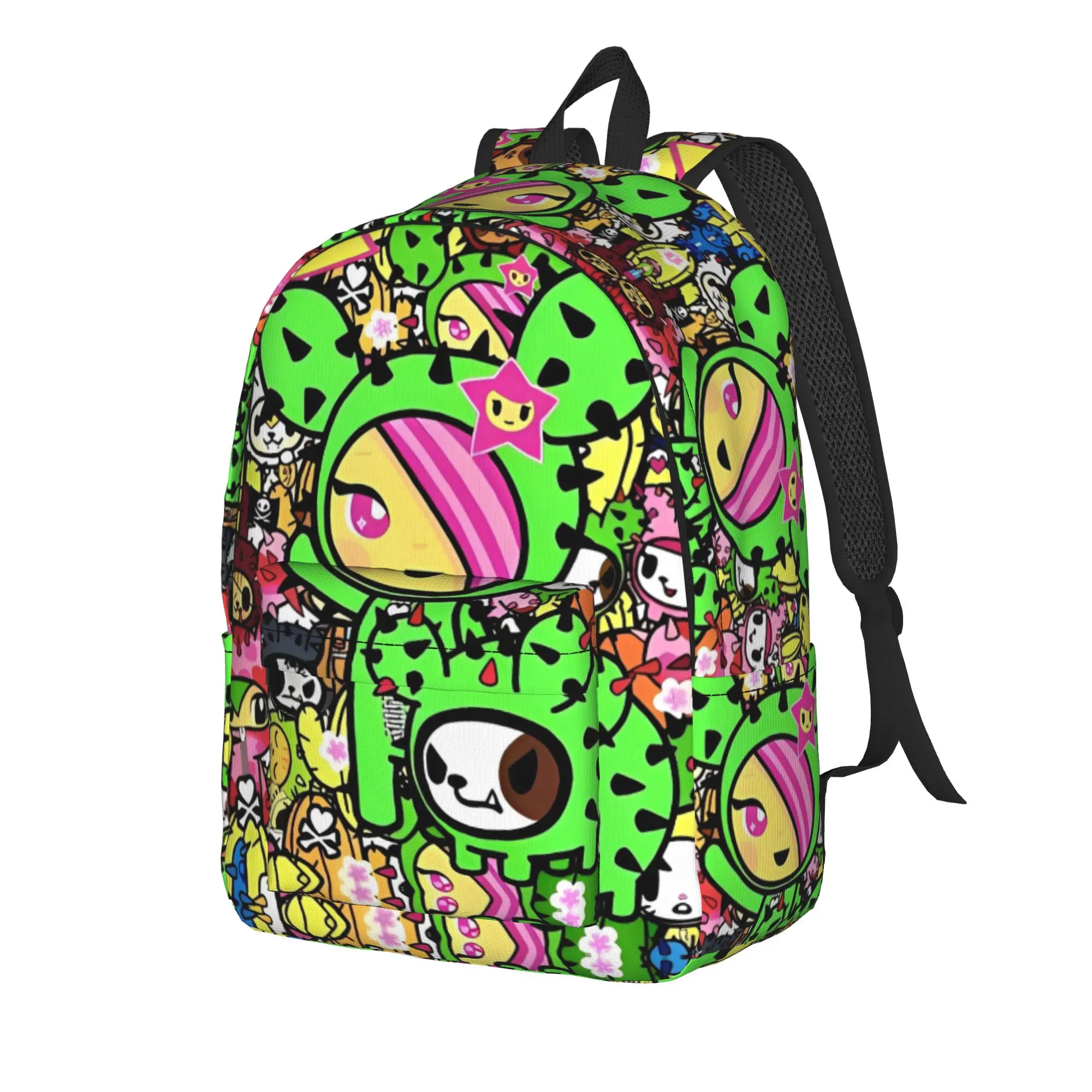 Tokidoki Kawaii Donutella Sandy Unicorno Backpack Teen  Large Backpacks Polyester Elegant School Bags Camping Design Rucksack