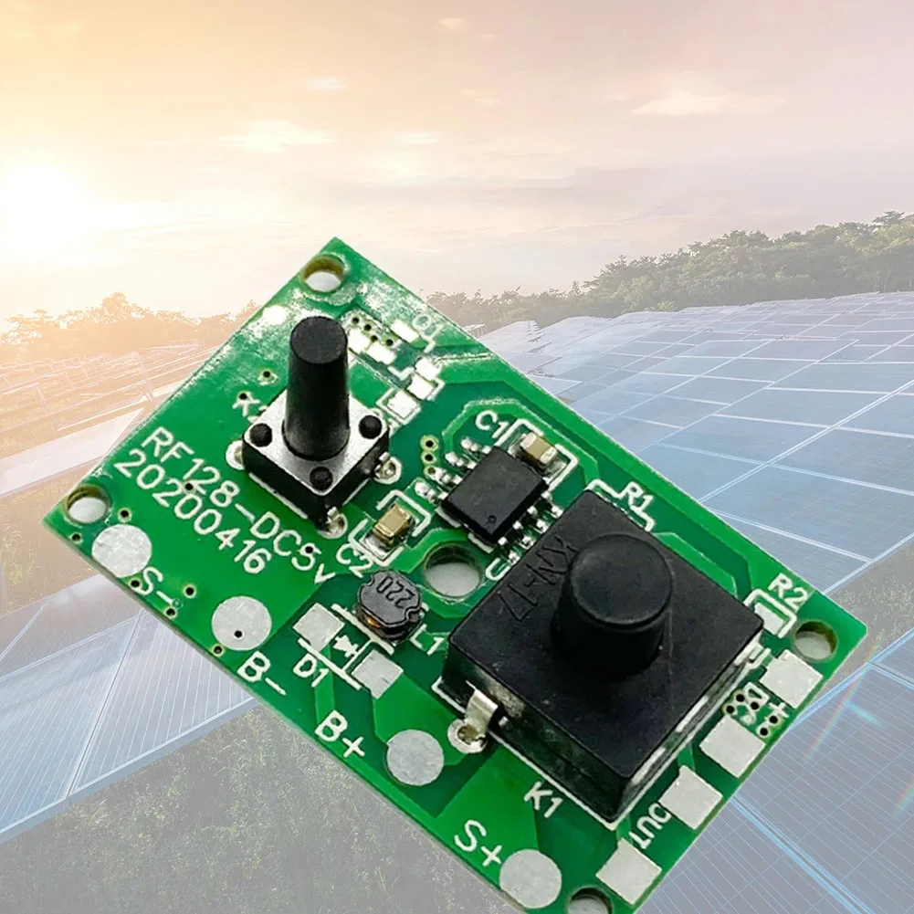 

Модуль контроллера-переключателя для солнечных гирлянд 3.7V Boost 24V 31V с выключателем, плата управления для солнечных светильников-гирлянд