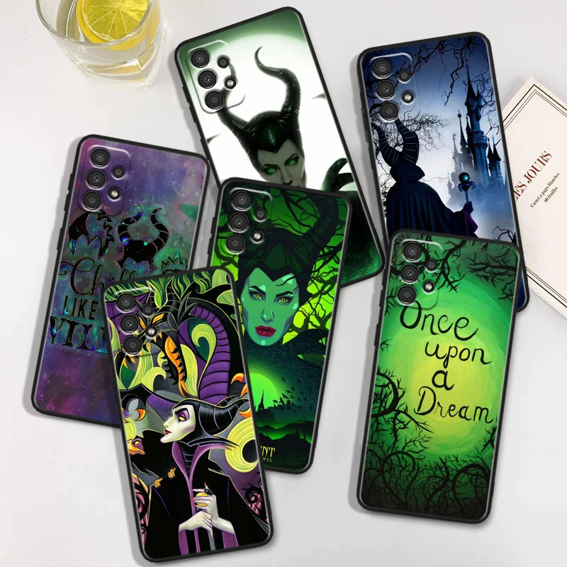 Disney Poison Queen Cool For Samsung Galaxy A91 A81 A71 A51 A42 A31 A21S A12 A11 A04 S E A02S A01 Core Black Phone Case