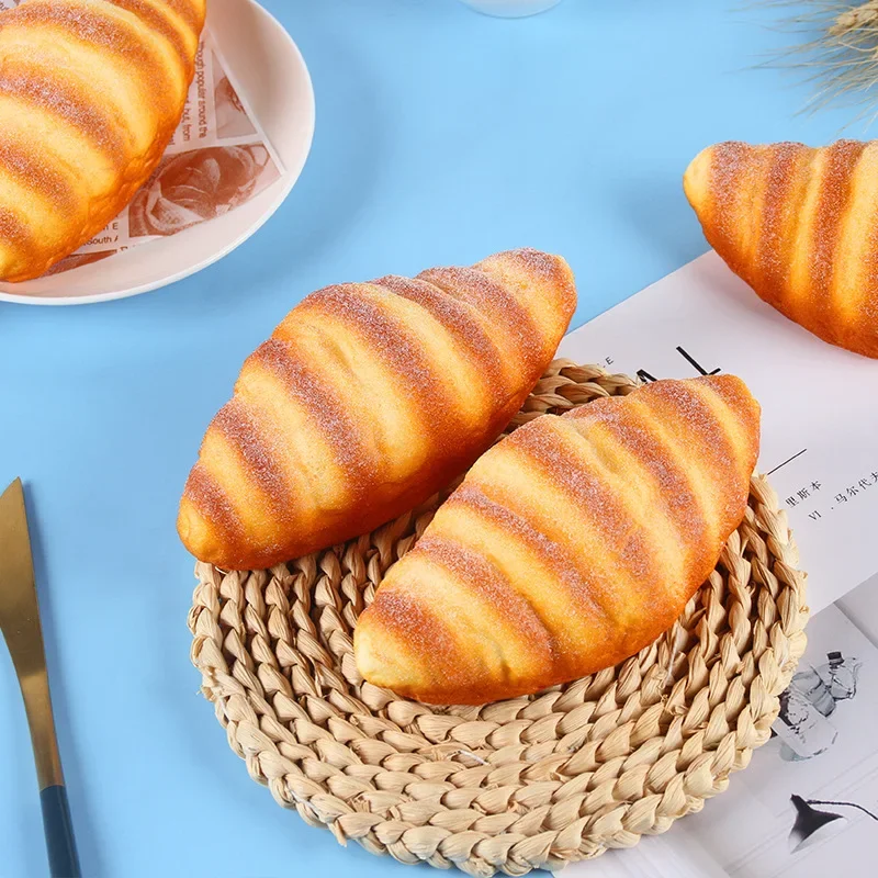 1A-Simulation Food Artificial Bread Model Fake Doughnut Home Decor Cake Shop Bakery Window Display Ins Photography Props
