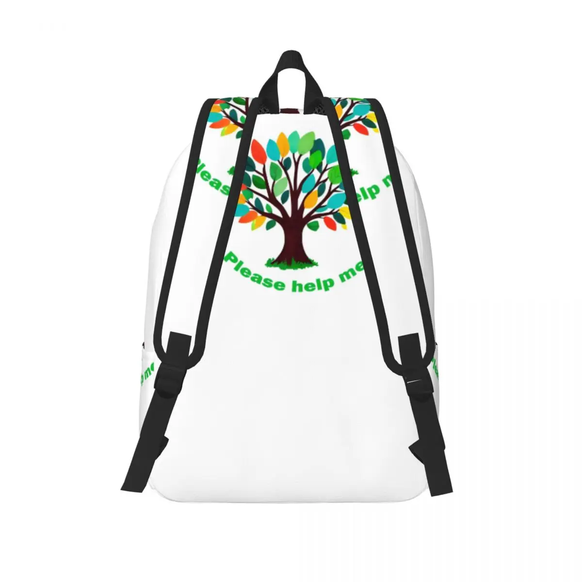 حقيبة ظهر شجرة الحياة بأوراق متعددة الألوان، حقيبة ظهر ذات سعة كبيرة للأطفال، حقيبة كتب مدرسية، حقائب كتف للرجال والنساء