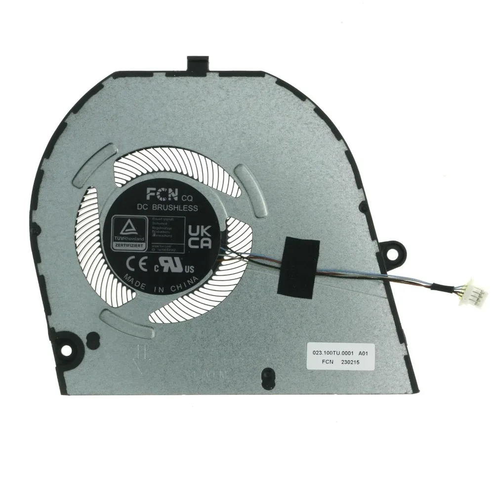 

Laptop CPU Cooling Fan Replacement for Dell Inspiron 14 5430 0JXC52 JXC52 FQC8 023.100TU.0001 4-Pin 5V 0.5A