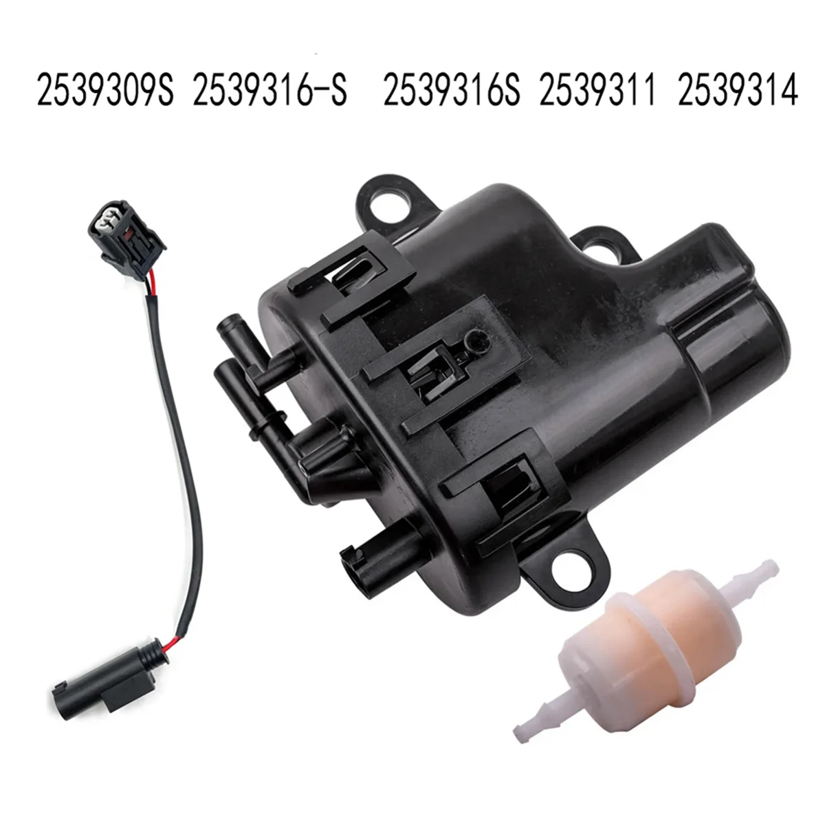 2539309S Lawn Mower Fuel Pump & Filter Kit for ECH ECV 2539316-S 2539316S 2539311 2539314