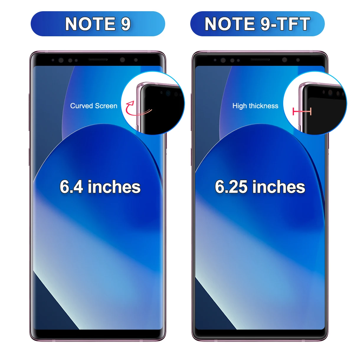 Testowany Note 9 dla Samsung dla Note 9 N960 N960F N960U N960W wyświetlacz LCD ekran dotykowy wymiana zespołu Digitizer