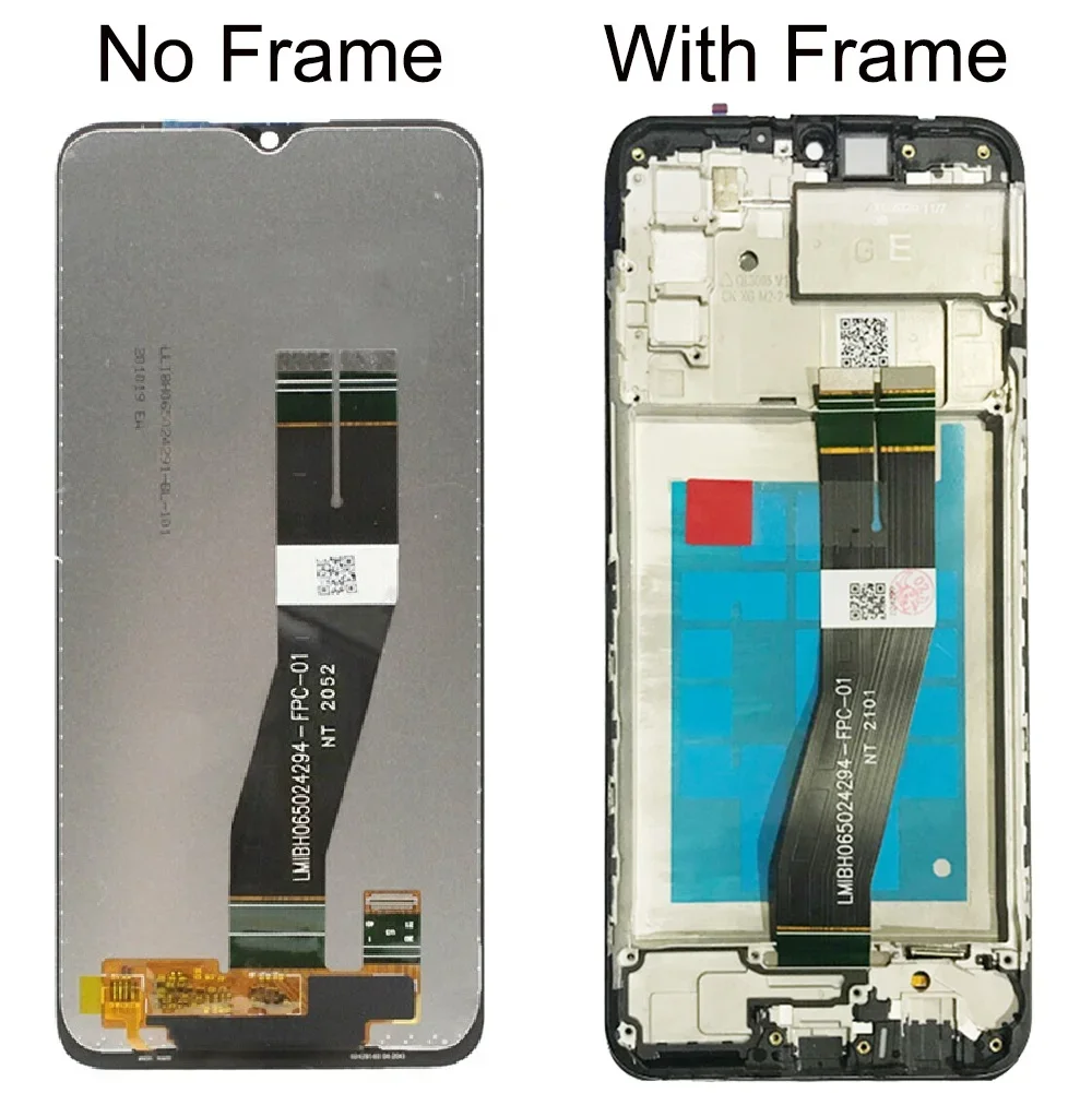 For Samsung Galaxy A02S SM-A025G/DSN Display Screen Touch Lcd Digitizer Assembly Frame A025F Replacement