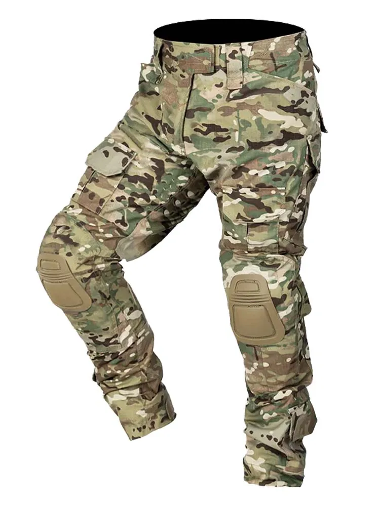 Taktische Hose GEN2 Arbeitskleidung Training Outdoor Kampf Jagdbekleidung Training Trekking Jagd Arbeitskleidung Lange Hosen+Polster – Detail 5