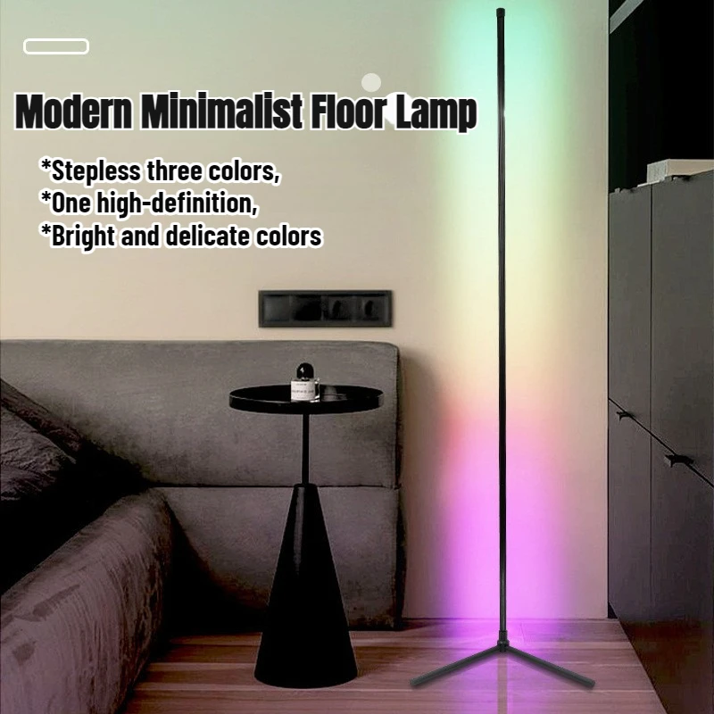 

Nordic Living Room Bedroom Desk Lamp RGB Creative Hotel Bedside Sofa Decoration Wall Corner Ambient Light