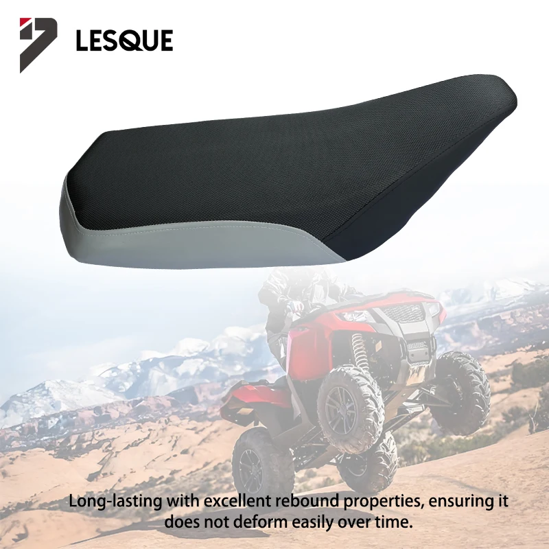 LESQUE ATV Dirt Pit Bike Seat Cushion Assembly Seats Saddle Accessories For 4 Wheel Chinese Dinosaur 110 UTV Dune Buggy Quad