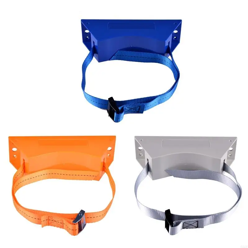 

Cylinder Wall Mounted Bracket Durable ABS Plastic Gas Cylinder Holder Gas Cylinder Bracket with Screws and Nylon Strap