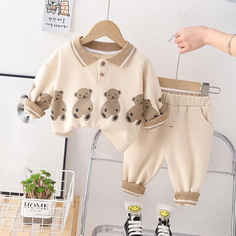 New Spring Autumn Baby Girl Clothes Infant Boys Outfits Children T-Shirt Pants 2Pcs/Sets Toddler Casual Costume Kids Tracksuits