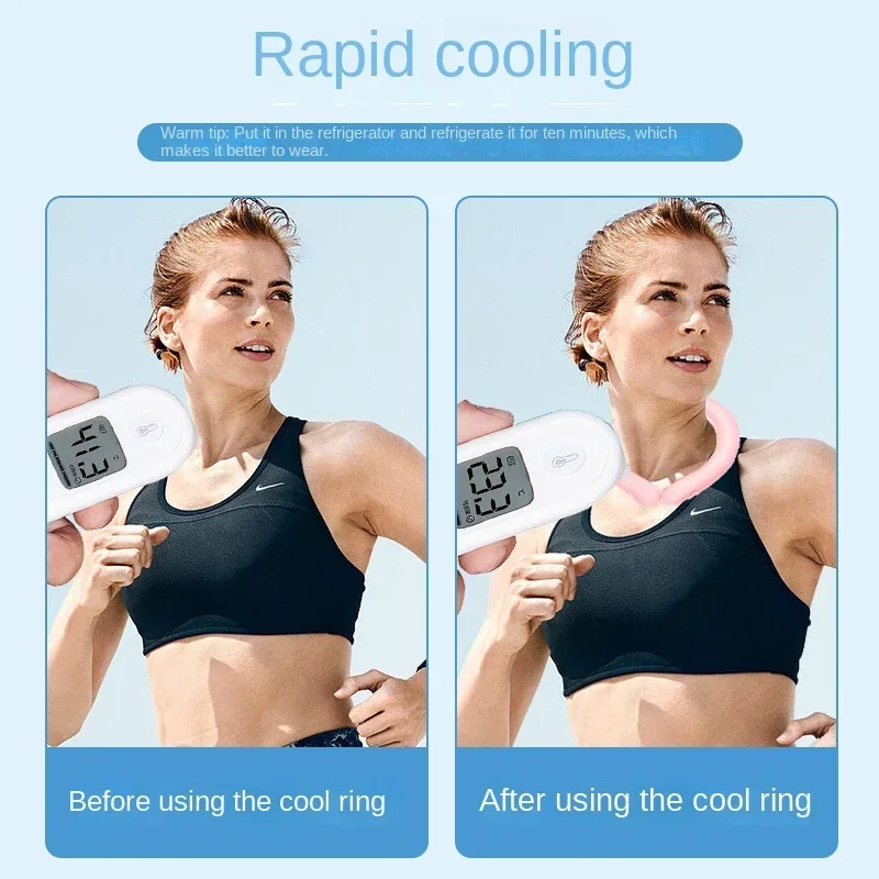 Cooling Neck Ring for Cooling Heat, Quick Cooling, Essential Cooling Ring for Summer Outdoor Sports Fast Cooling Expert