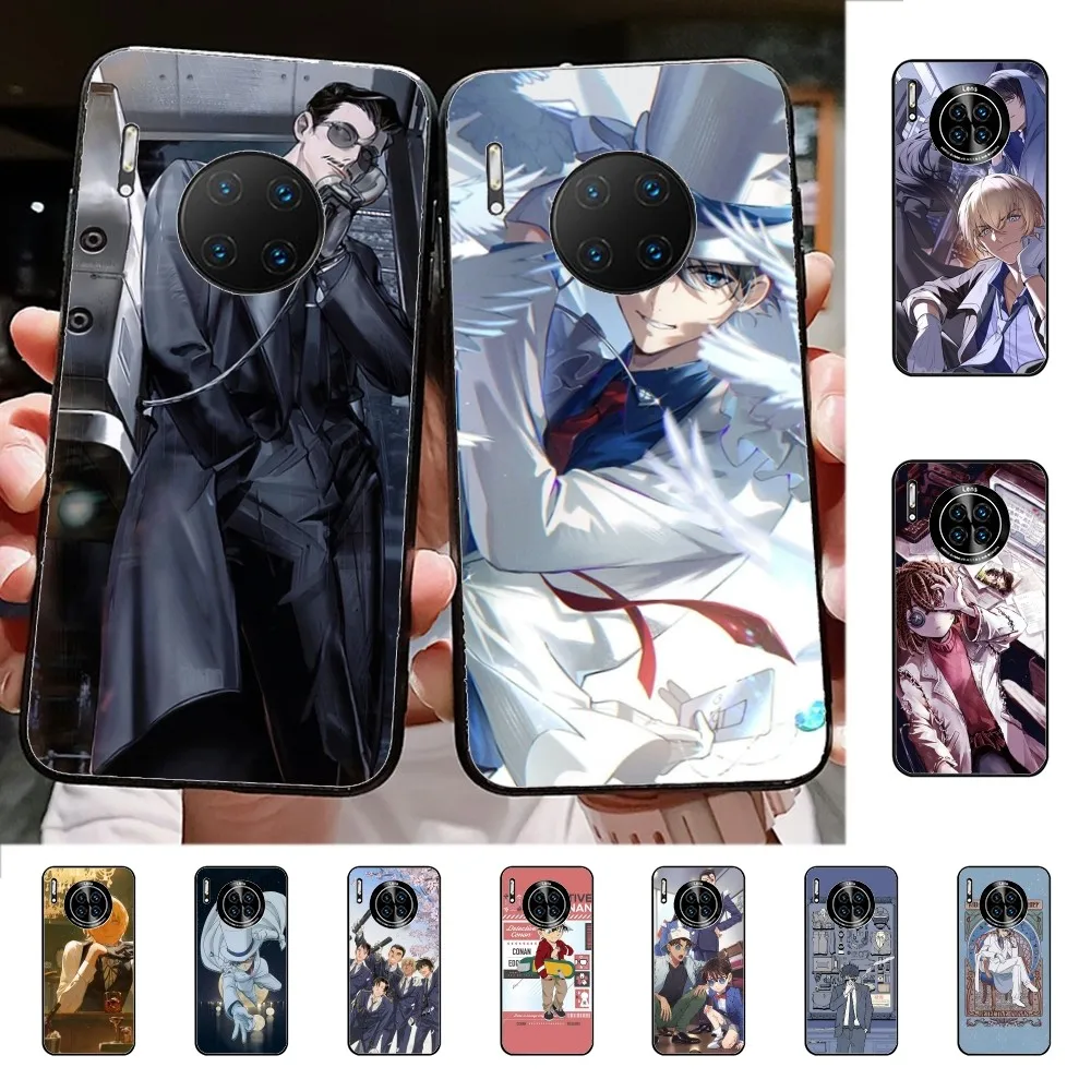 D-Detective Conan Phone Case For Huawei Mate 10 20 30 40 50 Lite Pro Nova 3 3i 5 6 SE 7 Pro 7SE