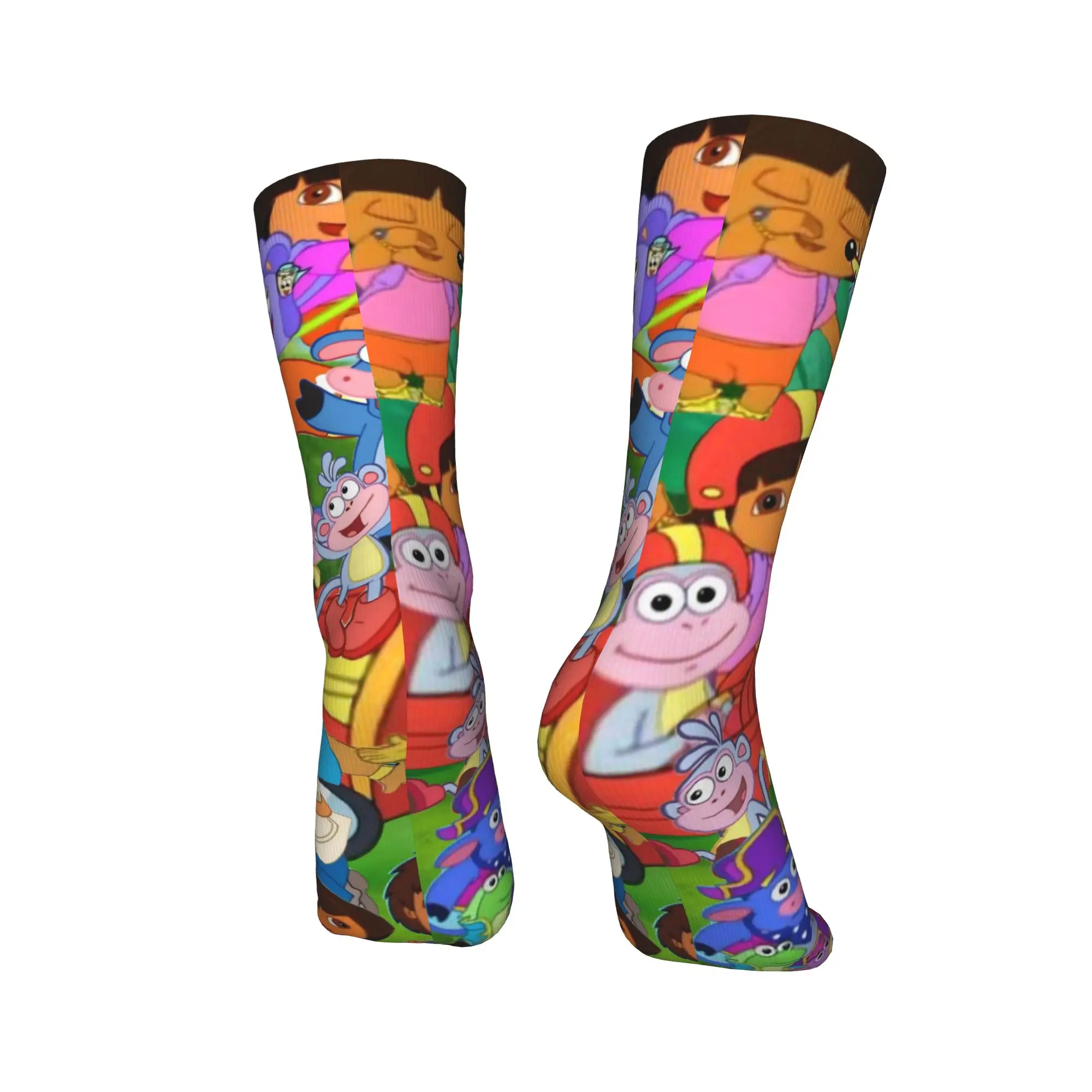 D-Doras ザ エクスプローラー ソックス 秋 ストッキング ファッション メンズ ソフト 通気性ソックス カスタム アウトドア スポーツ 滑り止めソックス