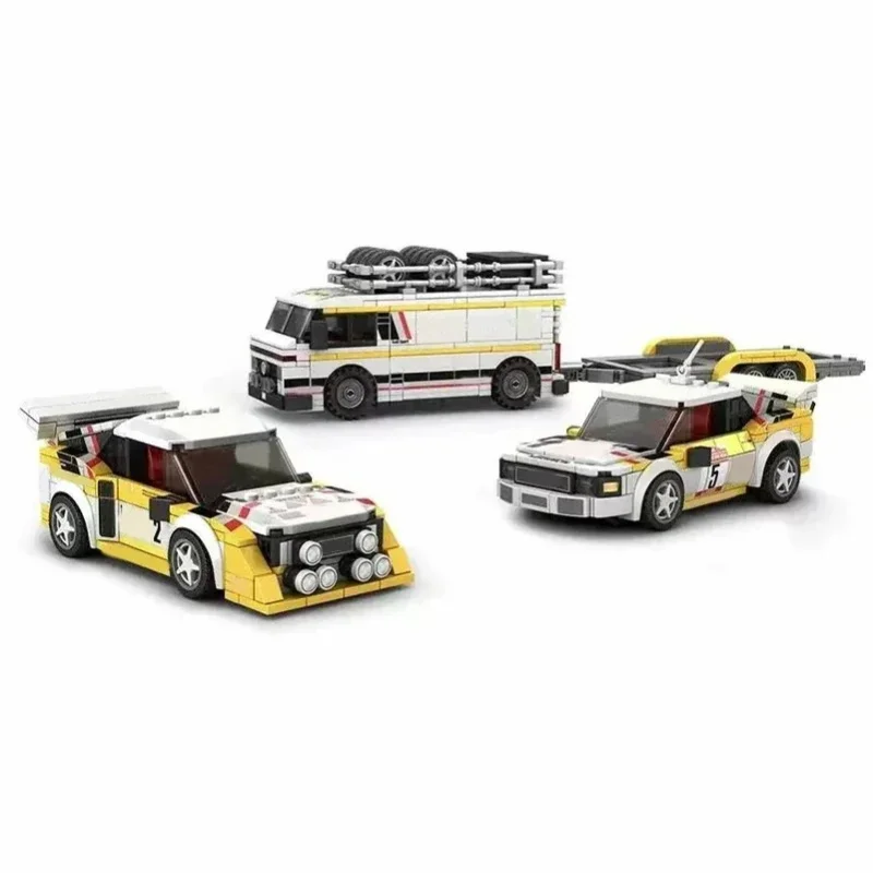 Klemmbausteine LKW-Flotten-Baustein-Set Kreatives Modulares Technik-Fahrzeug-Bausatz Heimdekoration Kreatives Spielzeug Geschenke für Erwachsene 1362 Teile