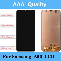 Tested AMOLED LCD Display For Samsung  A50 Display Touch Screen Digitizer For Samsung A50 SM-A505FN/DS A505F/DS LCD