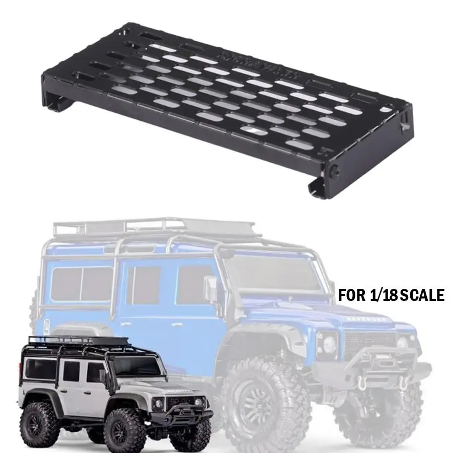 

Simulated Camping Table Plate Metal Openable Folding Tool Box For Trax Trx-4m 1/18 Defender D110