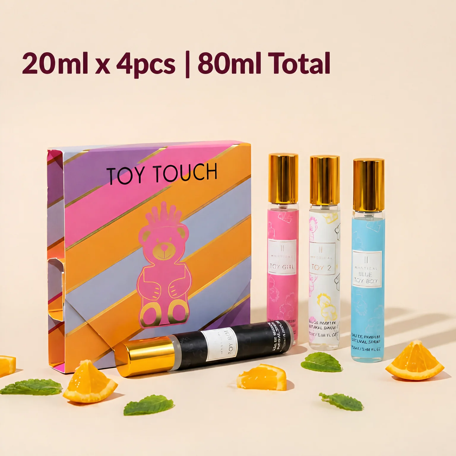 Perfume Fragrance Discovery Set - MYSTICAL Teddy Charm, een cadeauset met