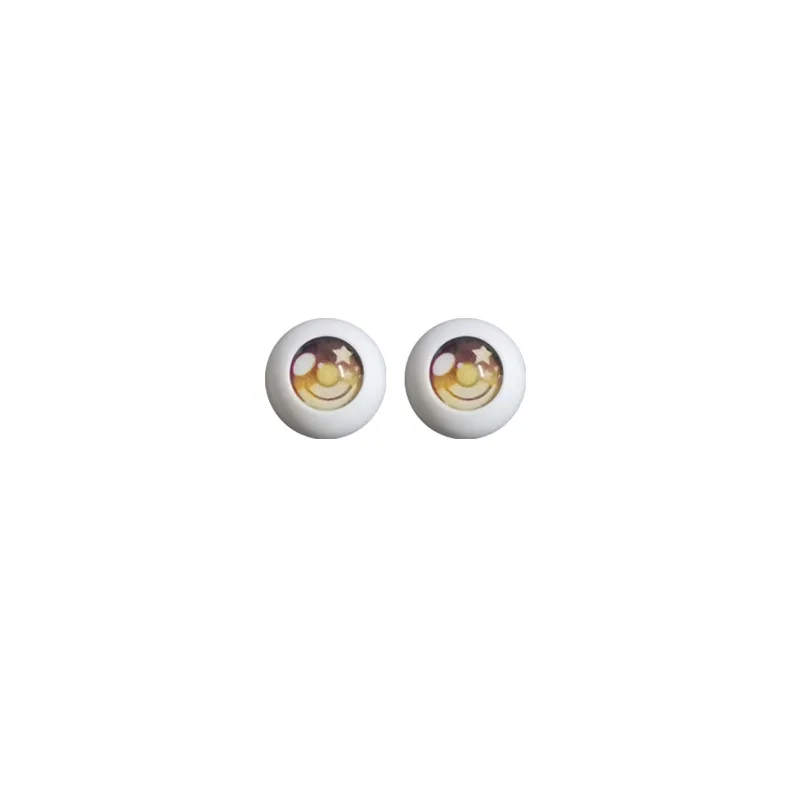 Cartoon Eyes 2 Pair 10mm/12mm/14mm Doll Eyes 30cm Doll Eyeball BJD/SD Doll Eyes Doll Accessories