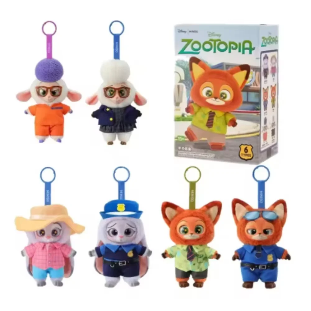 

Zootopia Anime Collection Plush Peripherals Backpacks Pendants Trendy Toys Desktop Ornaments Mystery Boxes and Kids Gift