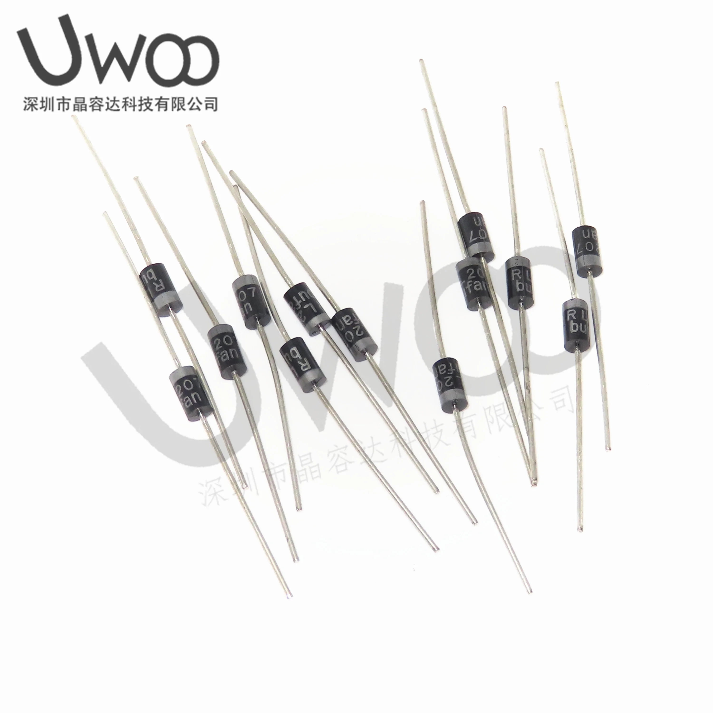 10/pcs RL207 RL257 Rectifier Current Diode 2.5A1kV 2A1000V In-Line DO-15 IGBT Module New Original