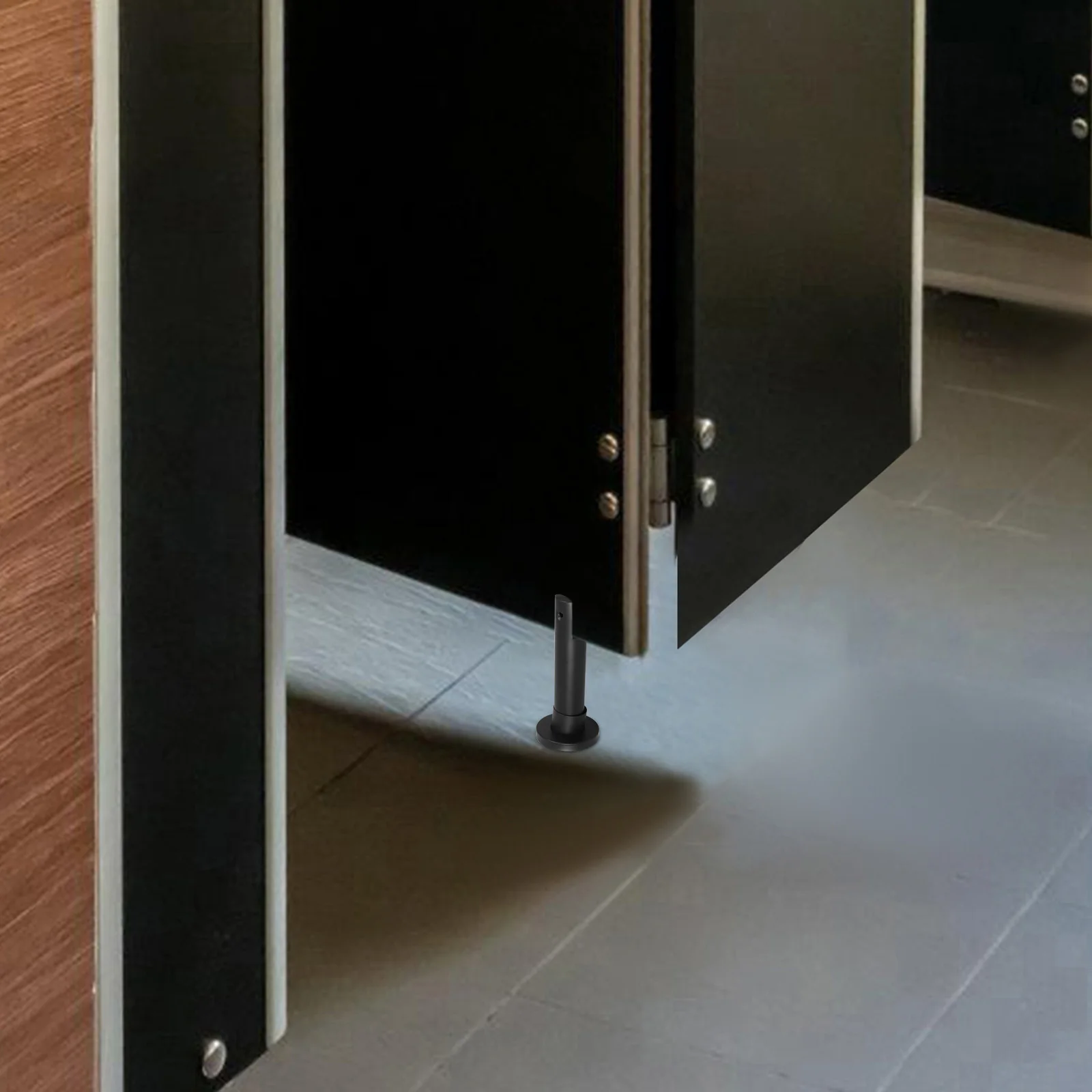 

Public Toilet Partition Fittings Stainless Steel Support Feet Adjustable Height Bathroom Bracket Hardware Restroom Accessories