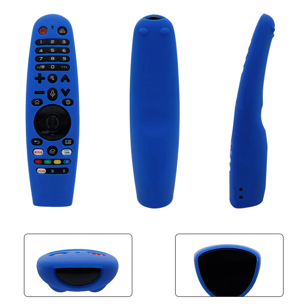 

Smart TV Remote Control Case for LG AN-MR600 AN-MR650A Skid-proof Magic Remote Control Case Silicone Shockproof Protective Cover