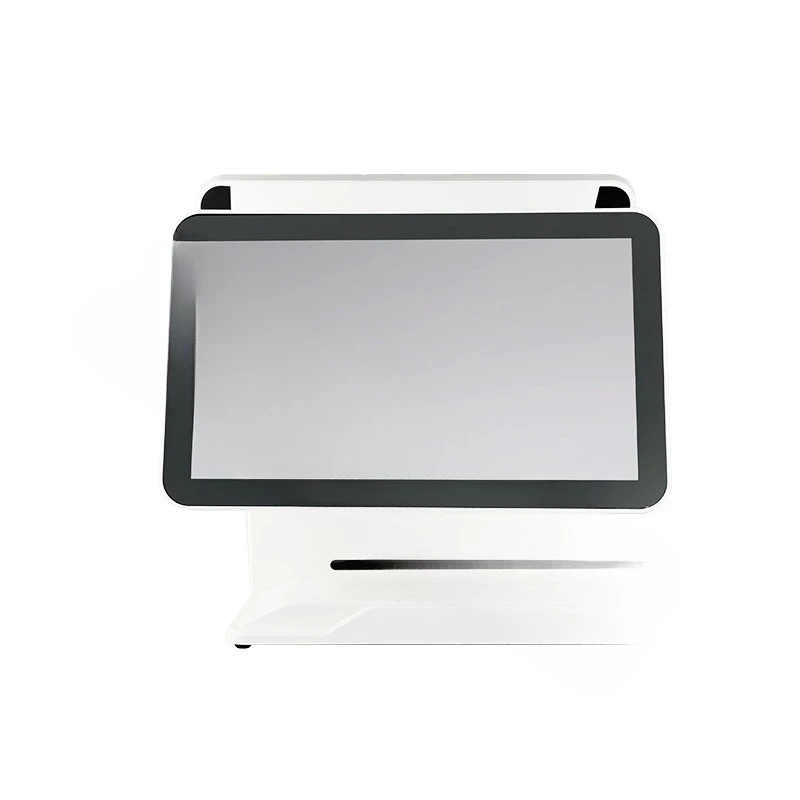 Touch dual-screen cash register 15.6-inch supermarket convenience store cash register all-in-one machine, order screen