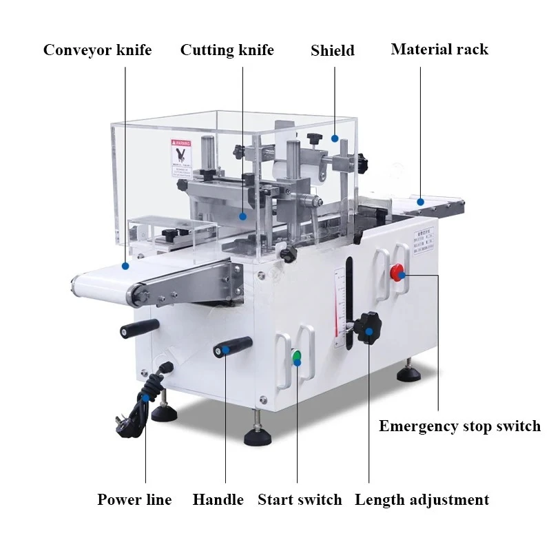 Commercial Multifunctional Frozen Cranberry Bbiscuits Donkey-hide Gelatin Cutting Machine