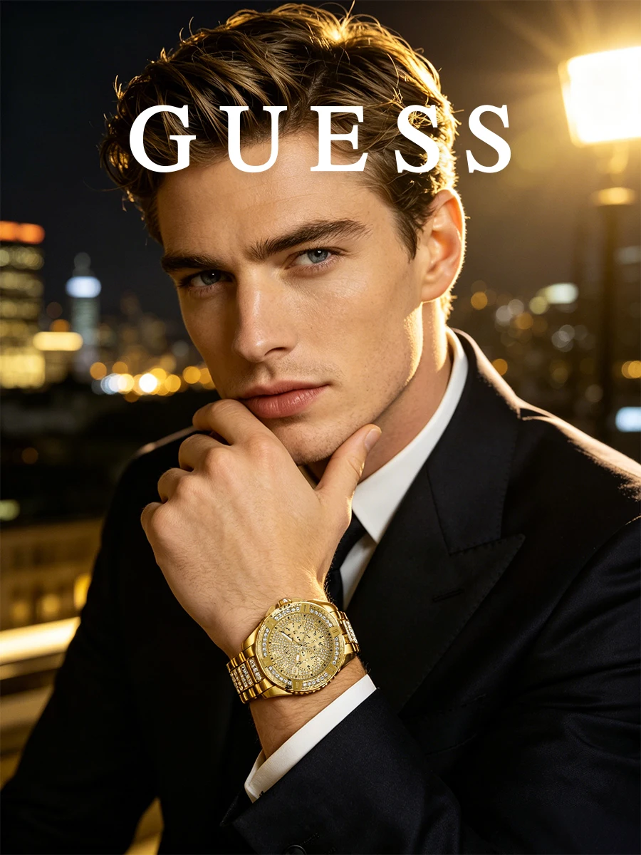 Zegarek męski Guess, złoty, ze – Smartwatch Guess recenzja i cena