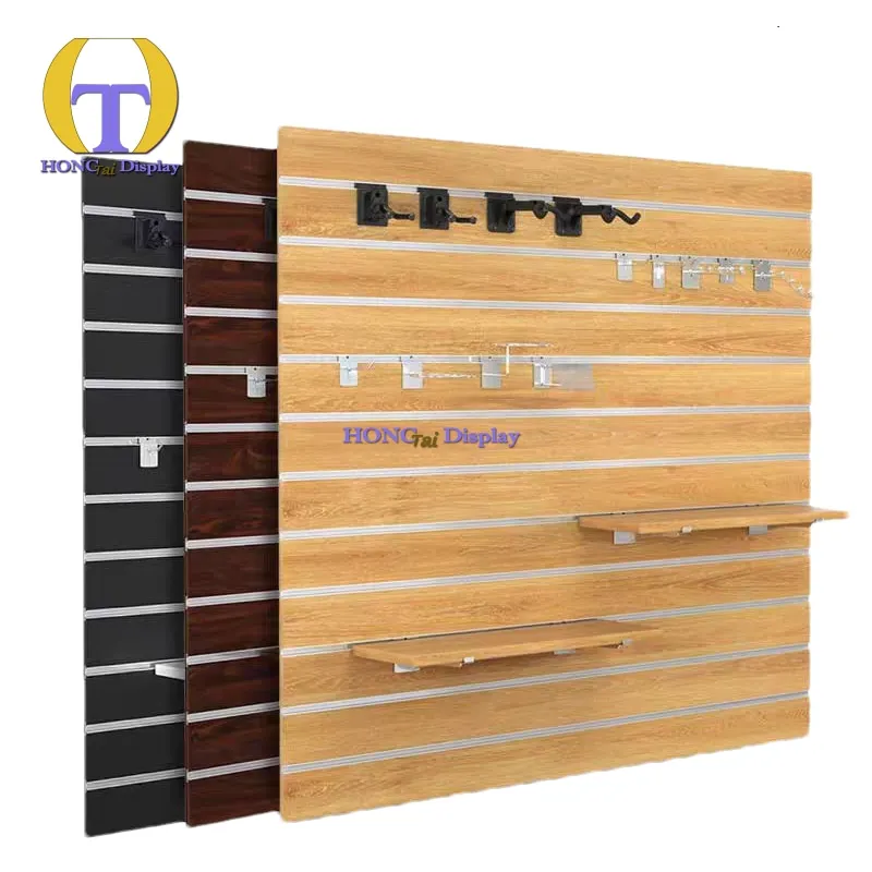 

Custom.Wholesale Customizable MDF Melamine Laminated Slatwall Fibreboards Product