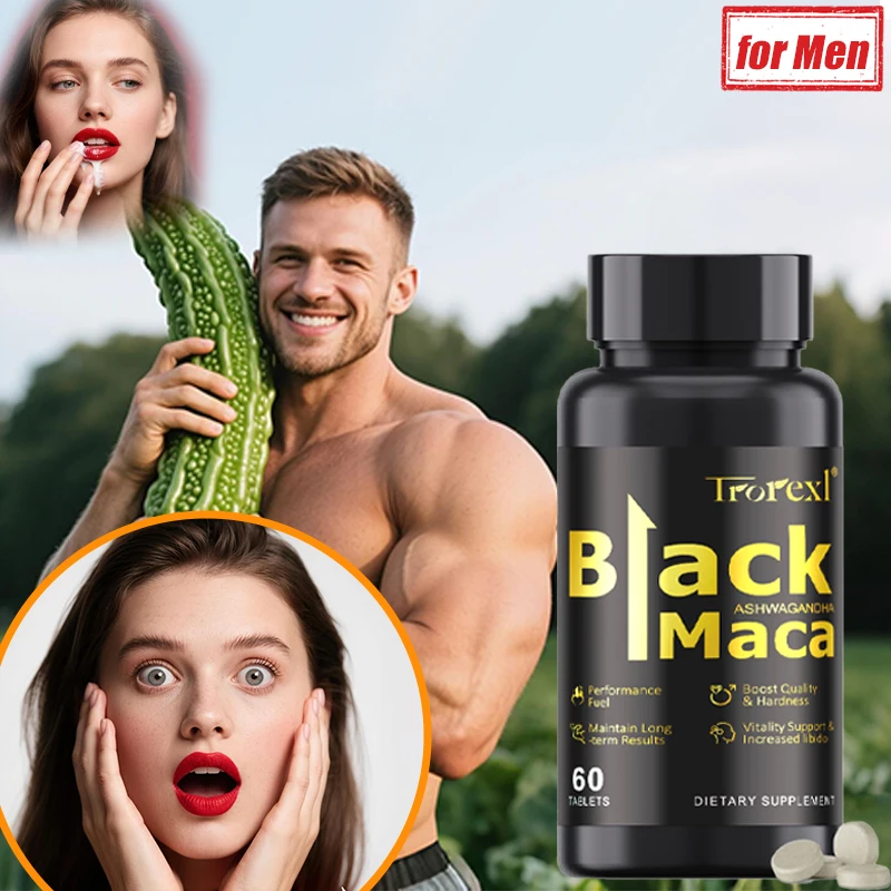

Мужская улучшающая добавка с натуральной черной макой, прочность и выносливость, повышение производительности, поддерживает репродуктивное здоровье