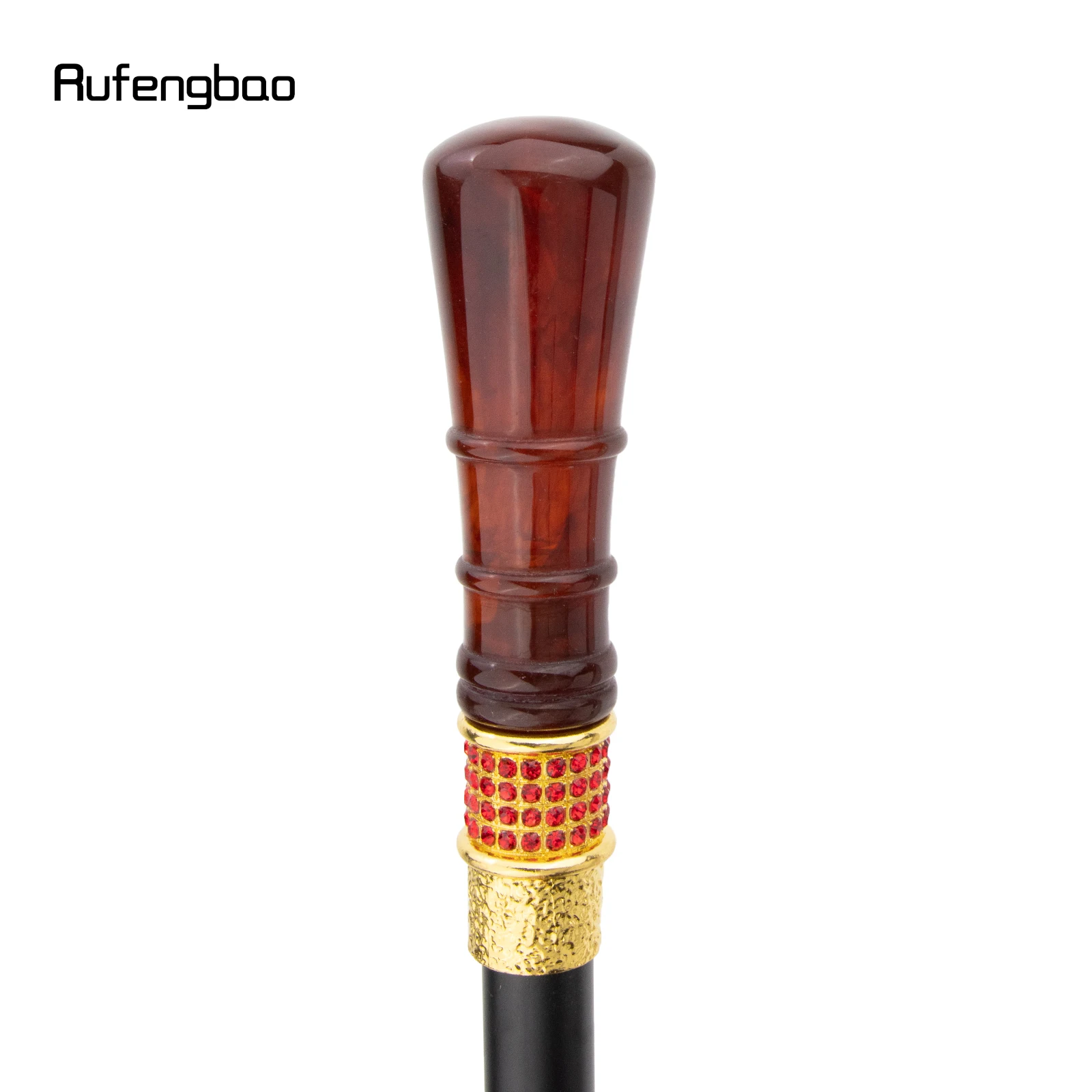 ไม้กายสิทธิ์เรซิ่นทรงกลมสีแดง ด้ามจับสีแดงทอง ไม้เท้าเจ้าหญิง ไม้กายสิทธิ์คอสเพลย์ งานแต่งงาน งานวันเกิด ขนาด 92 ซม.