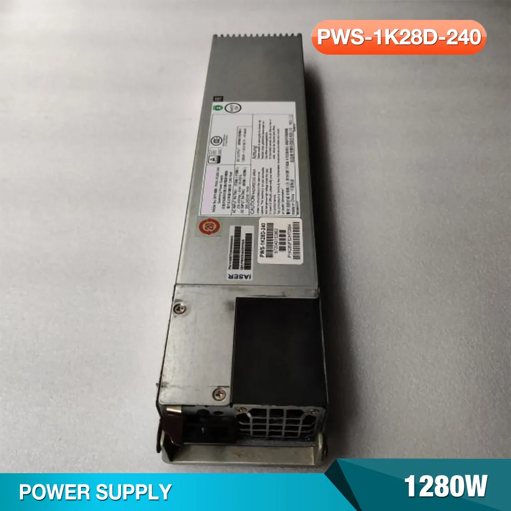 Original For Supermicro 1280W Server Power Supply PWS-1K28D-240