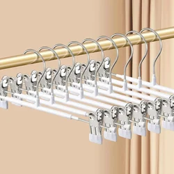 Pants Hangers with Clips  Adjustable SkirtHangers for Women Non-Slip Trousers Hanger for Jeans Clothes Hangers for Pants