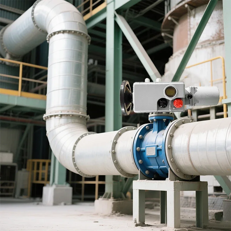 

Factory OEM Slurry Circulation Pump Inlet Regulating Rotary Butterfly Valve Electric Actuator for Power Plant Oil Industry