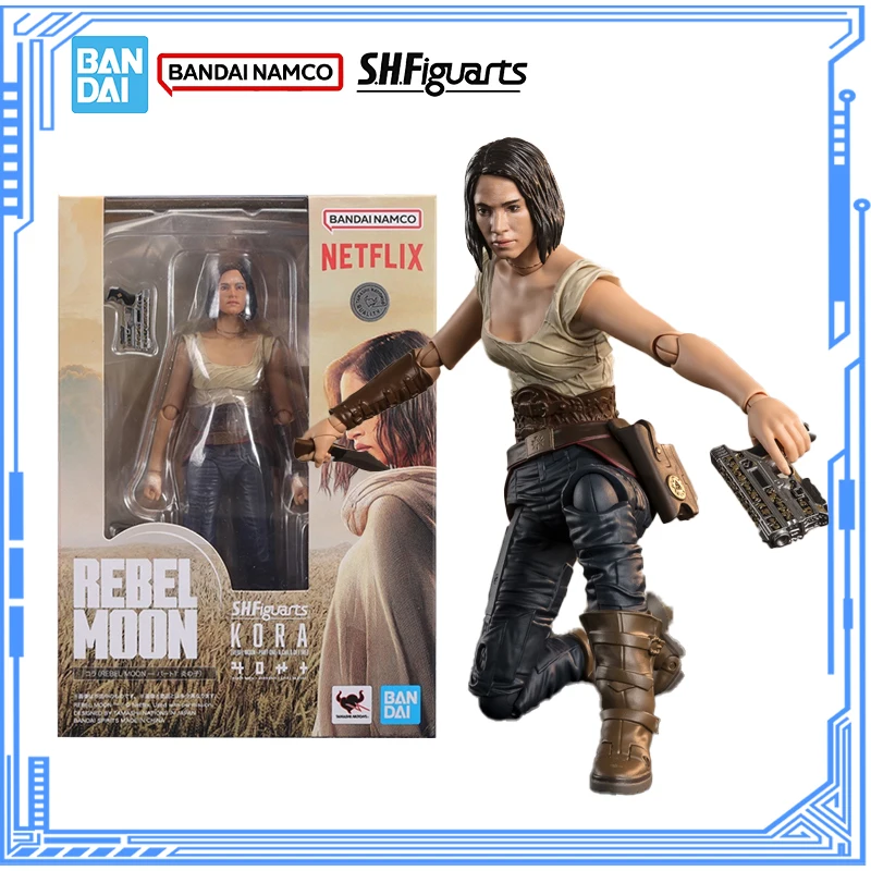 

Bandai Genuine Rebel Moon - Part One: A Child of Fire Model Kit Аниме Фигурки SHF Kora Коллекция Фигурок Модель Игрушки Подарки