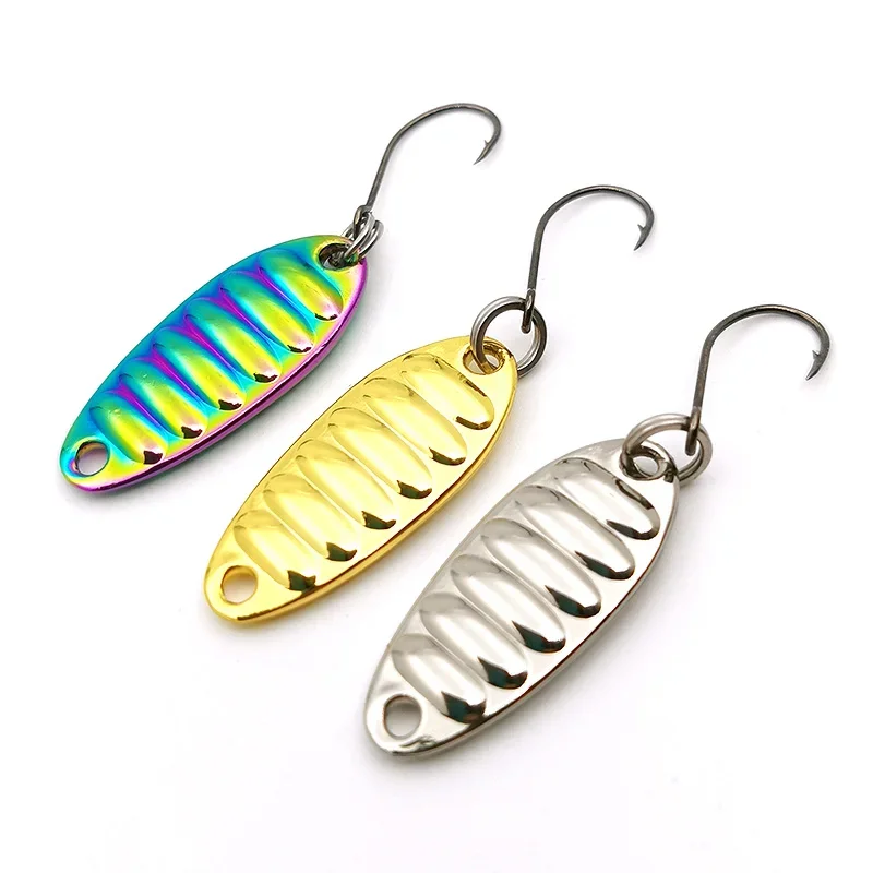 OUTKIT Señuelos para trucha: lentejuelas, cucharas y crankbaits