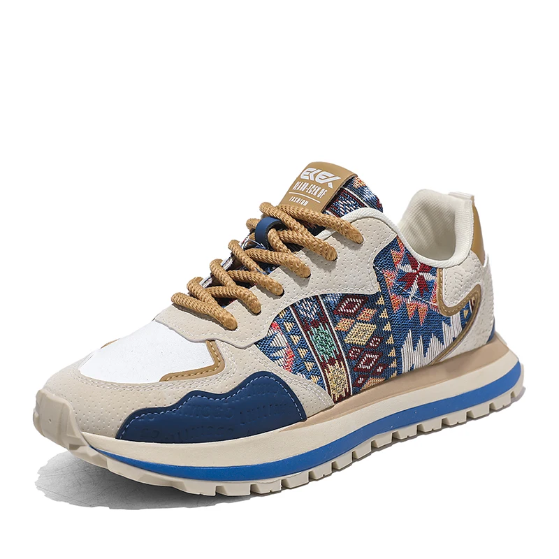 

New large size men's casual shoes Fashion platform comfortable men's sneakers breathable running men sneakers zapatillas hombre