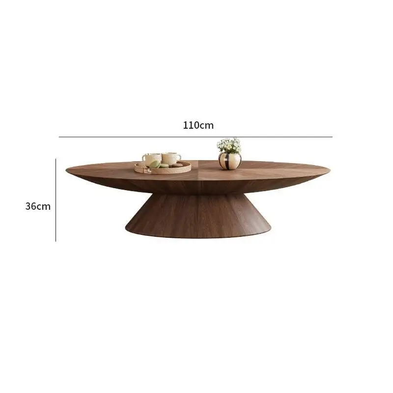 Mesa de Centro Nórdica para Sala de Estar, Mesa Auxiliar de Estilo Simple, Mueble para el Hogar