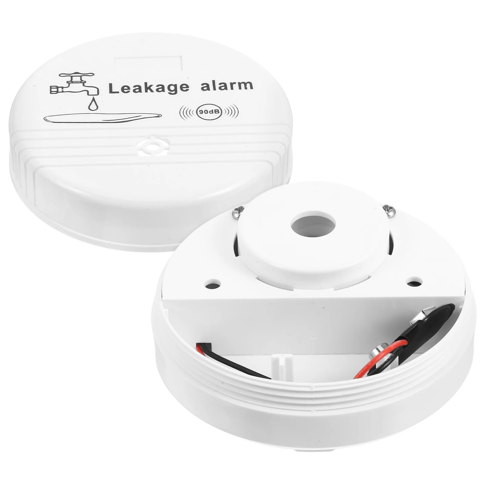 

Water Leak Sensor Alarm Loud Waterproof Moisture Alert for Home Basement Kitchen Bathroom Flood Protection System