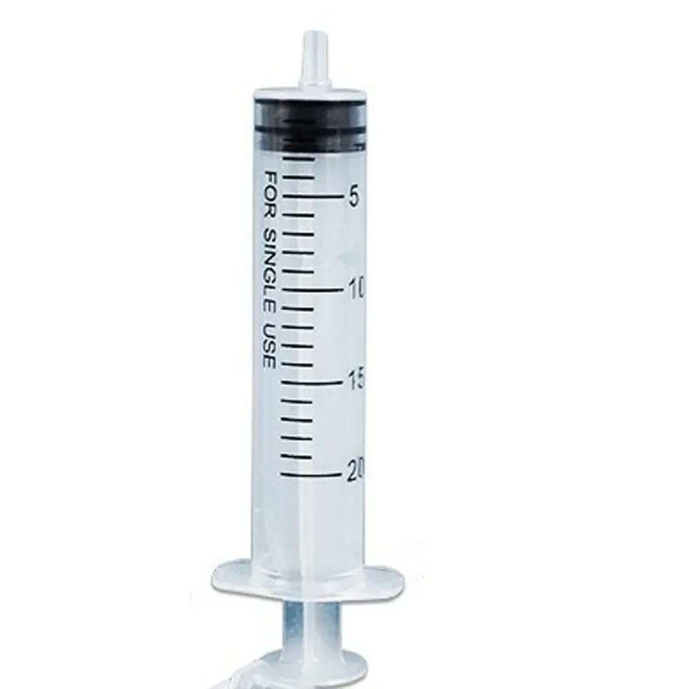 1/10pcs 20ml Plastic Syringe Syringes Reusable Pump Measuring Feeding Ink Big Syringe Hydroponics Nutrient Pet Feeder