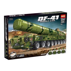 IN STOCK 90067 MOC Creative RC Military Missile Car Building Blocks Bricks Assembling Model Children's Toys Birthday Gift Set